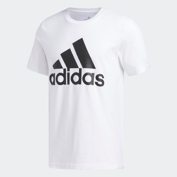 Adidas Badge of Sport Tee - White - Picture 1 of 4